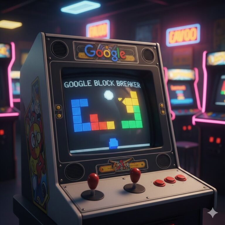 Google Block Breaker